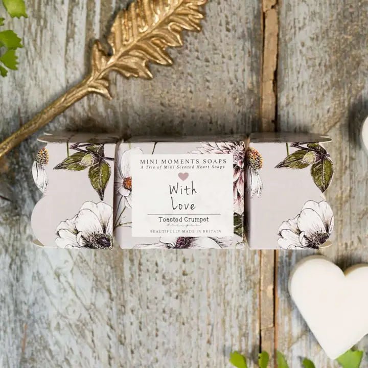 The Blanc Collection Boxed Mini Soaps - Peppy & Sage