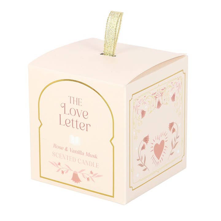 The Love Letter Rose & Vanilla Musk Candle - Peppy & Sage