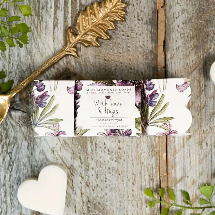 The Mulberry Collection Boxed Mini Soaps - Peppy & Sage