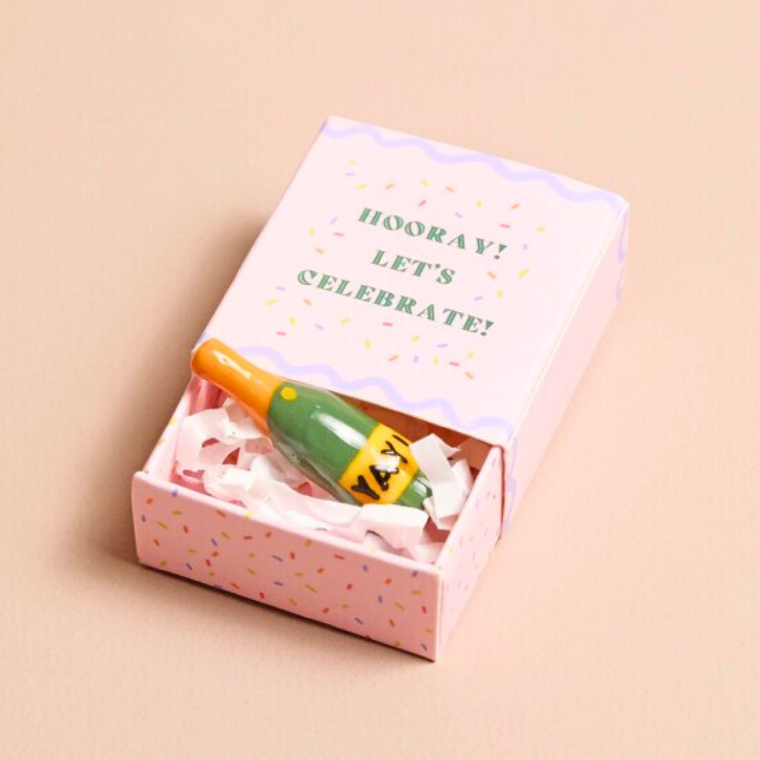 Tiny Ceramic Gift In A Box Celebrate - Peppy & Sage