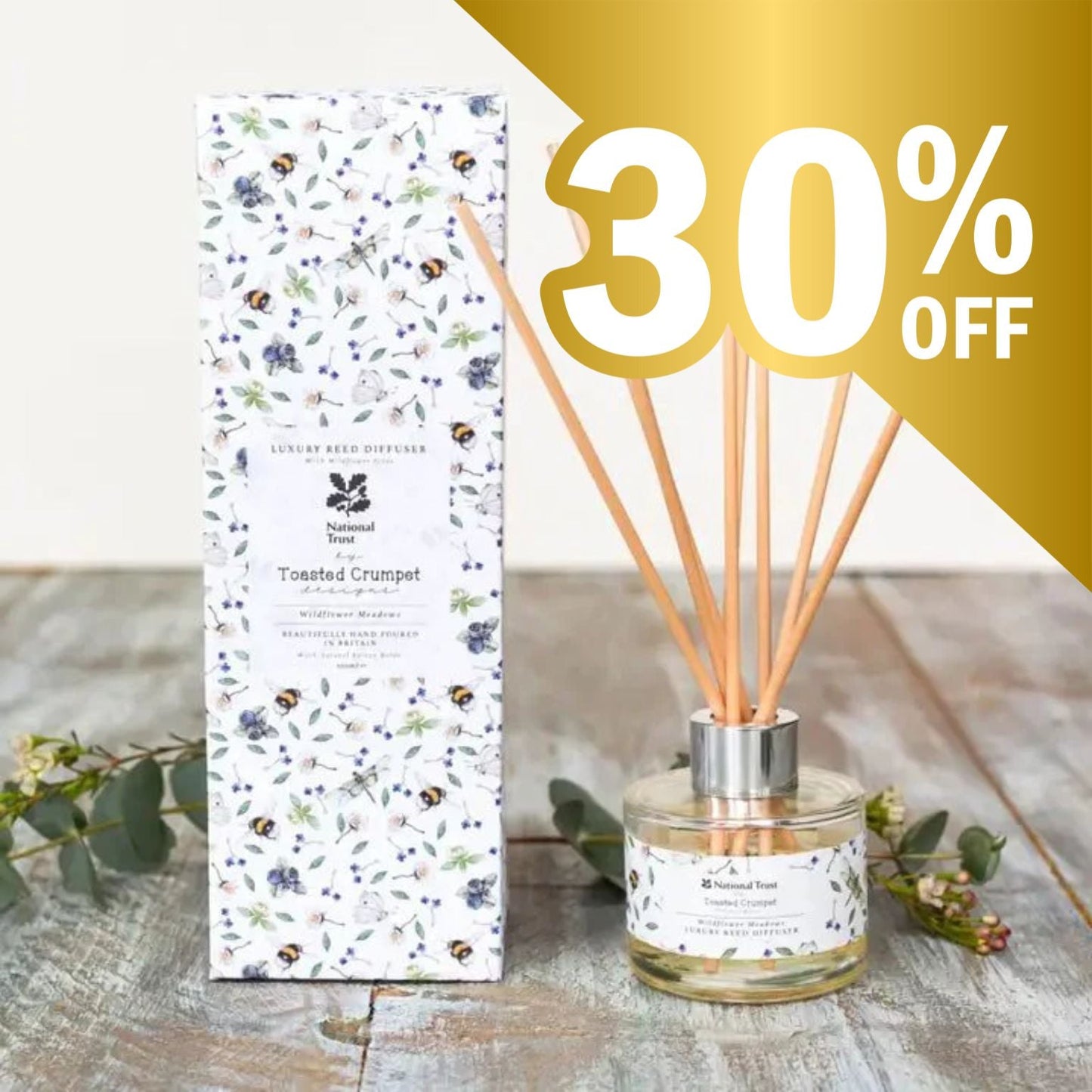 Wildflower Meadows Diffuser by Toasted Crumpet - Peppy & Sage