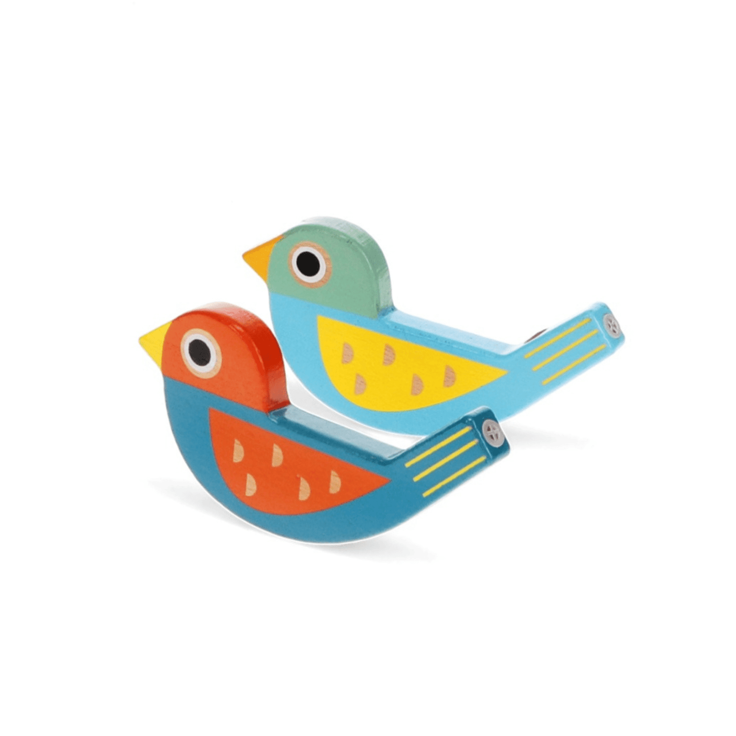 Wooden Bird Whistle - Choose Colour - Peppy & Sage