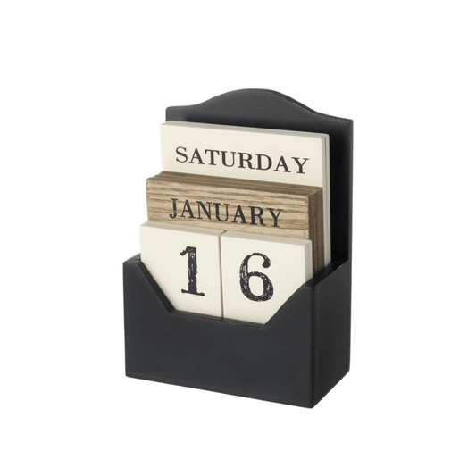 Wooden Perpetual Calendar - Peppy & Sage