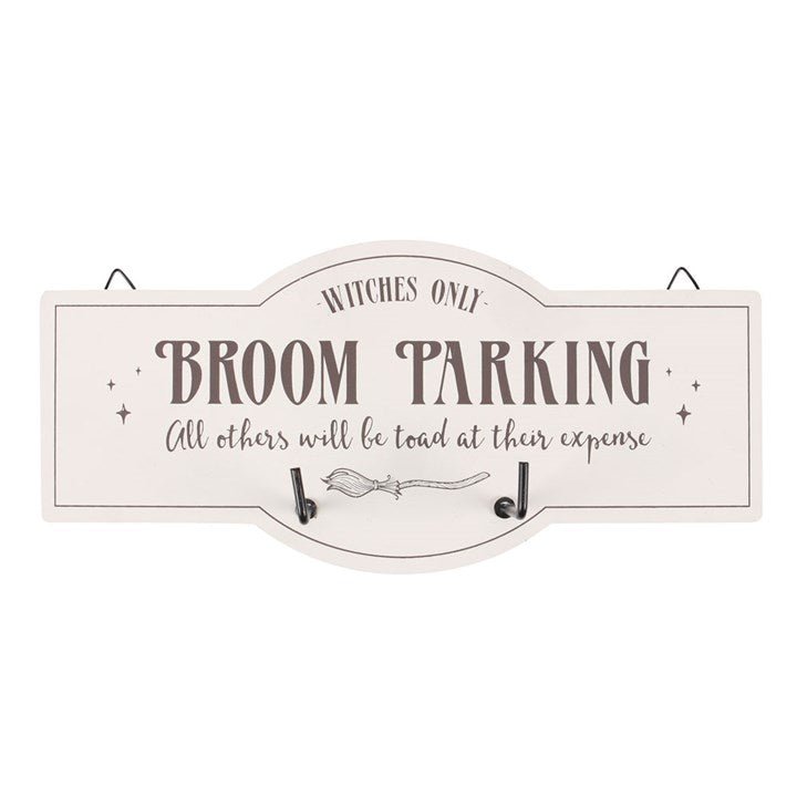 Broom Parking Wall Sign Hooks - Peppy & Sage