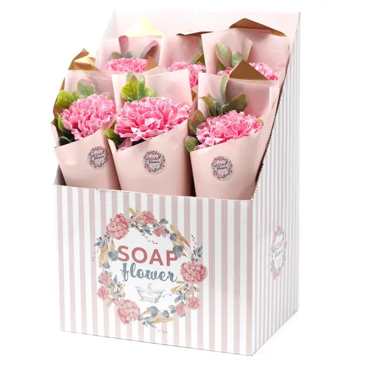 Carnation Bouquet Soap Flower - Peppy & Sage