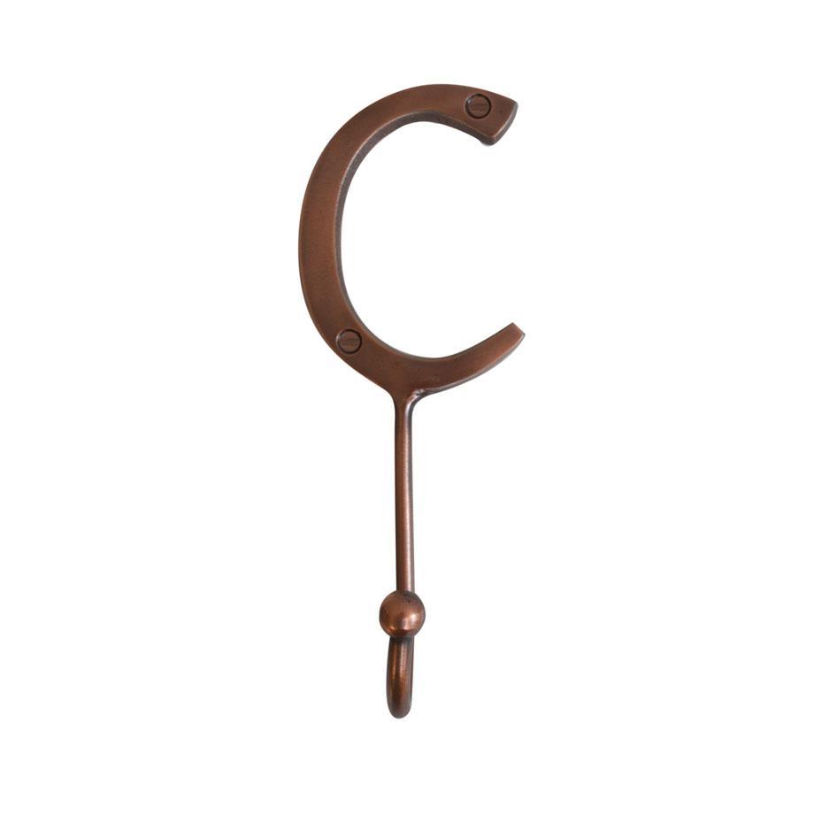 Copper Alphabet Hook - Peppy & Sage