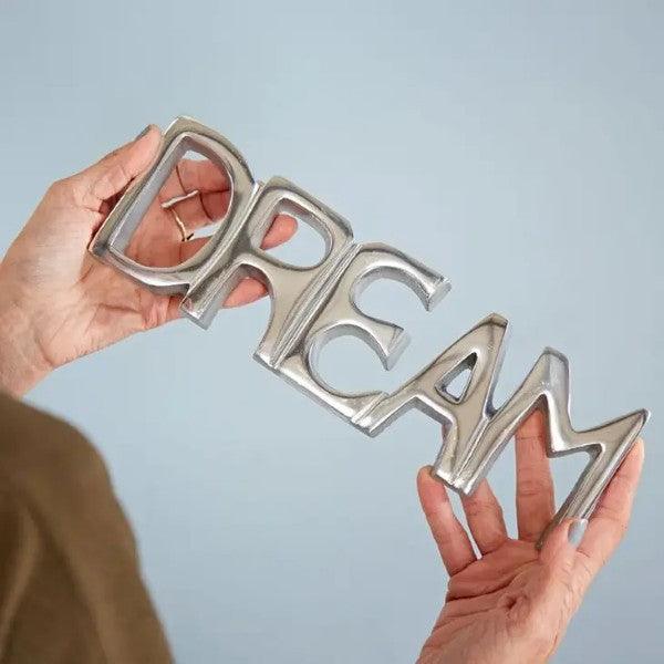 Dream ~ Recycled Metal Sign - Peppy & Sage