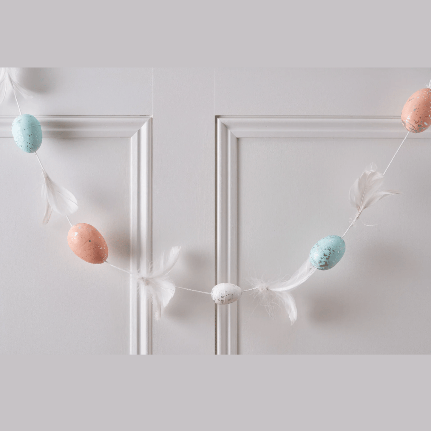 Easter Egg and Feather Garland - Peppy & Sage