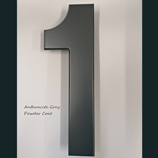 Extra Large House Numbers - Anthracite Grey - 29.5cm - Peppy & Sage