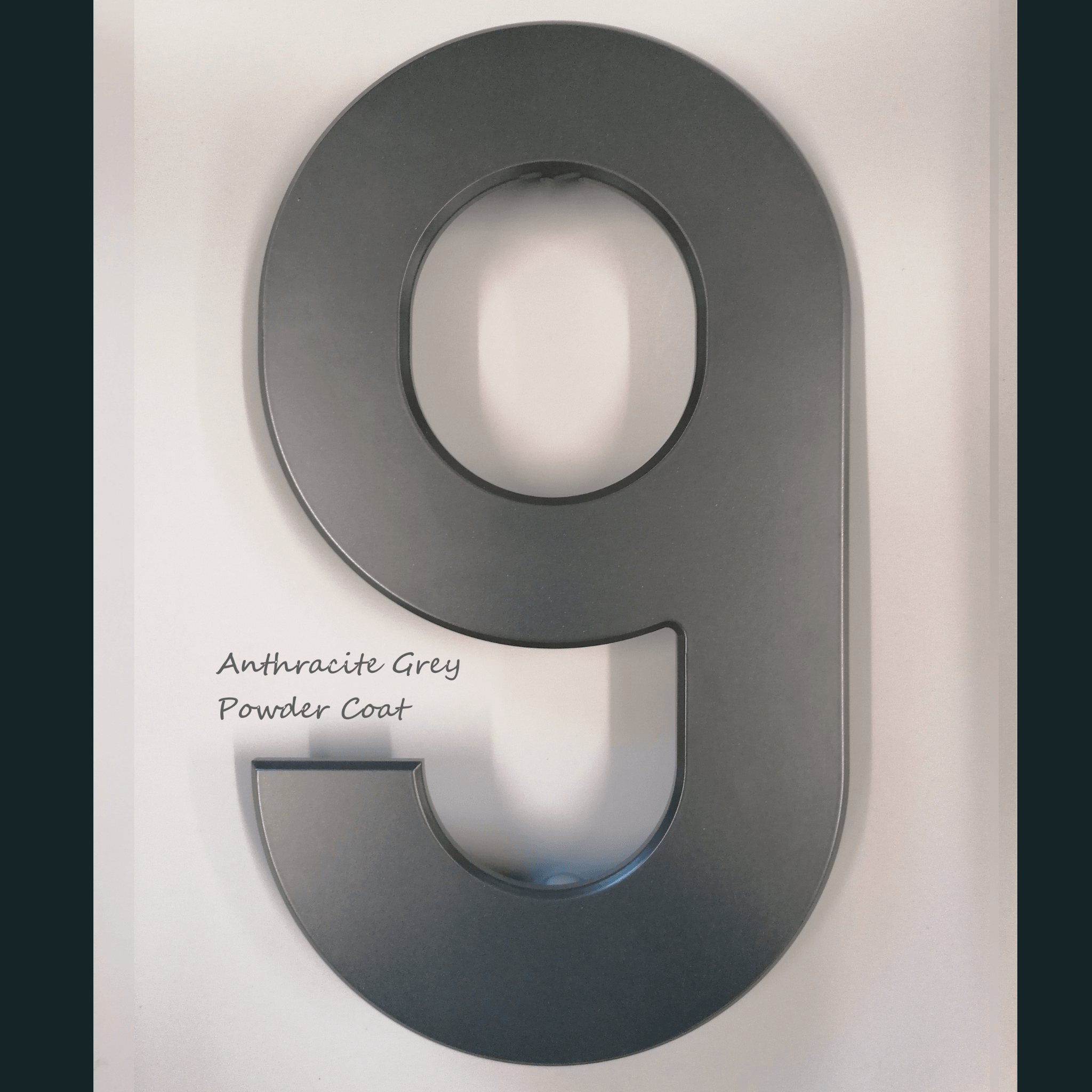 Extra Large House Numbers Anthracite Grey 29.5cm Peppy & Sage