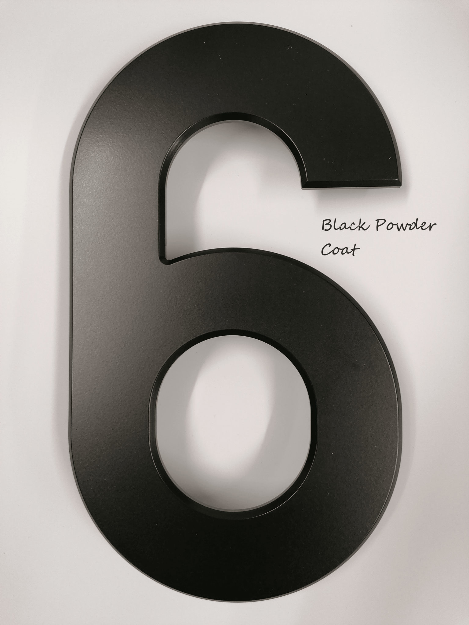 Extra Large House Numbers Black 29.5cm Peppy & Sage