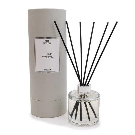 Fresh Cotton Large Reed Diffuser - Peppy & Sage