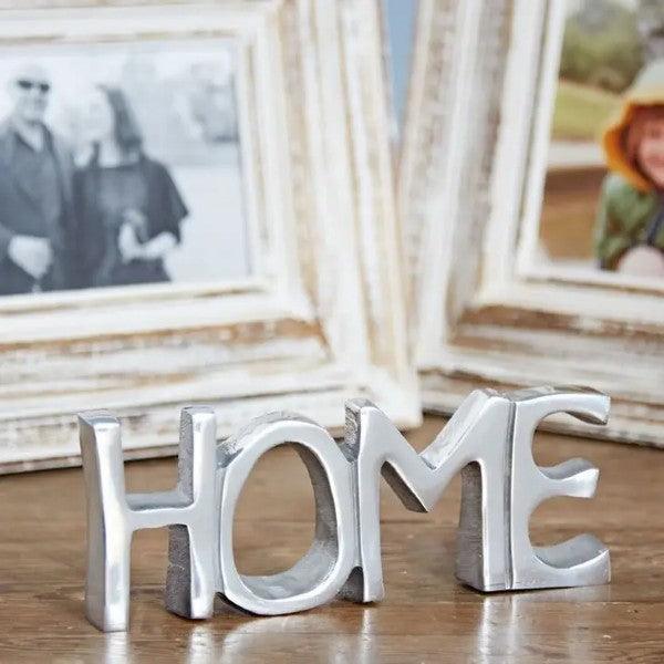 Home ~ Recycled Metal Sign - Peppy & Sage