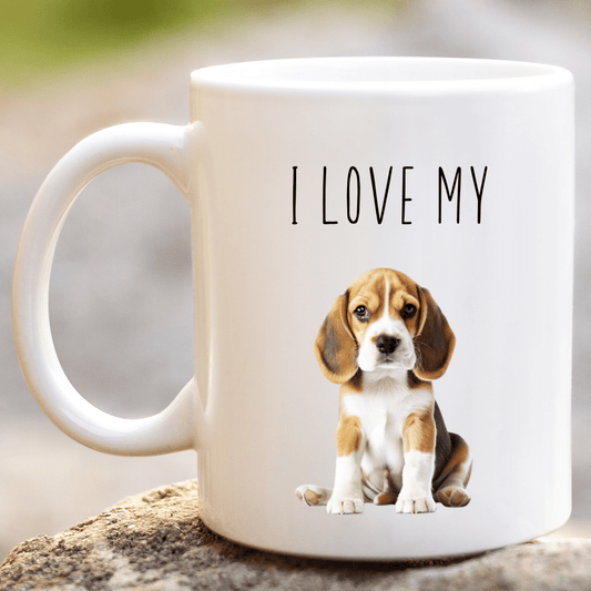 I Love My Beagle Mug - Peppy & Sage