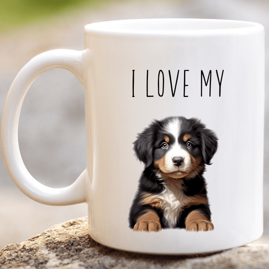 I Love My Bernese Mountain Dog Mug - Peppy & Sage