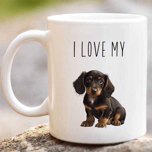 I Love My Dachshund Mug - Peppy & Sage