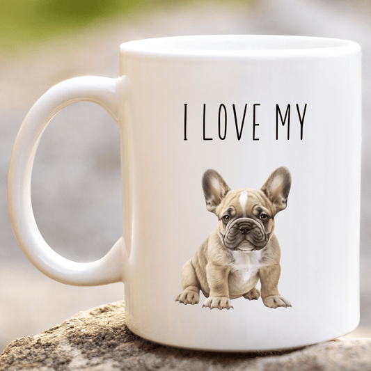 I Love My French Bulldog Mug - Peppy & Sage