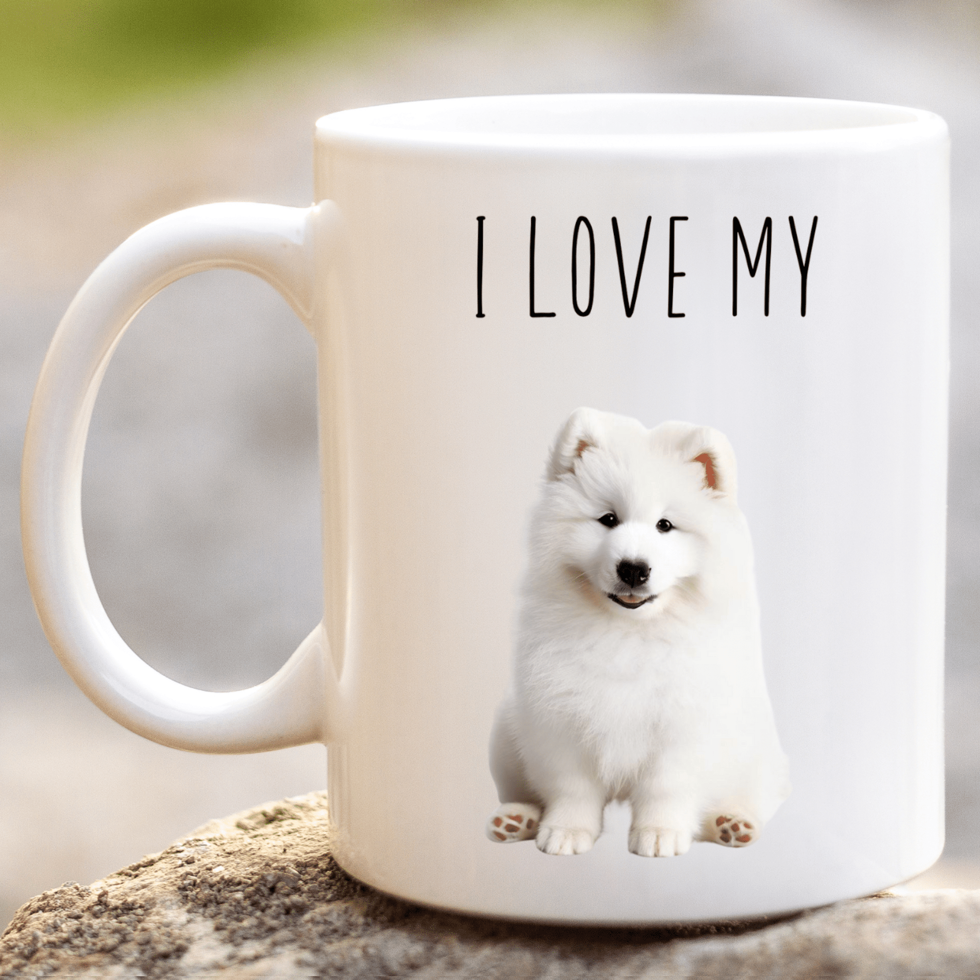 I Love My Samoyed Dog Mug - Peppy & Sage