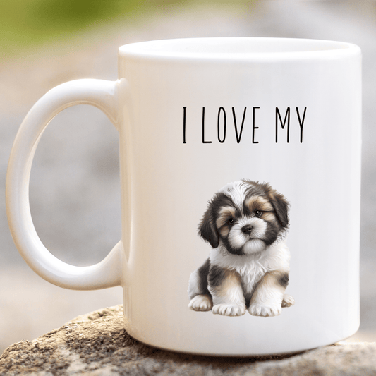 I Love My Shih Tzu Mug - Peppy & Sage