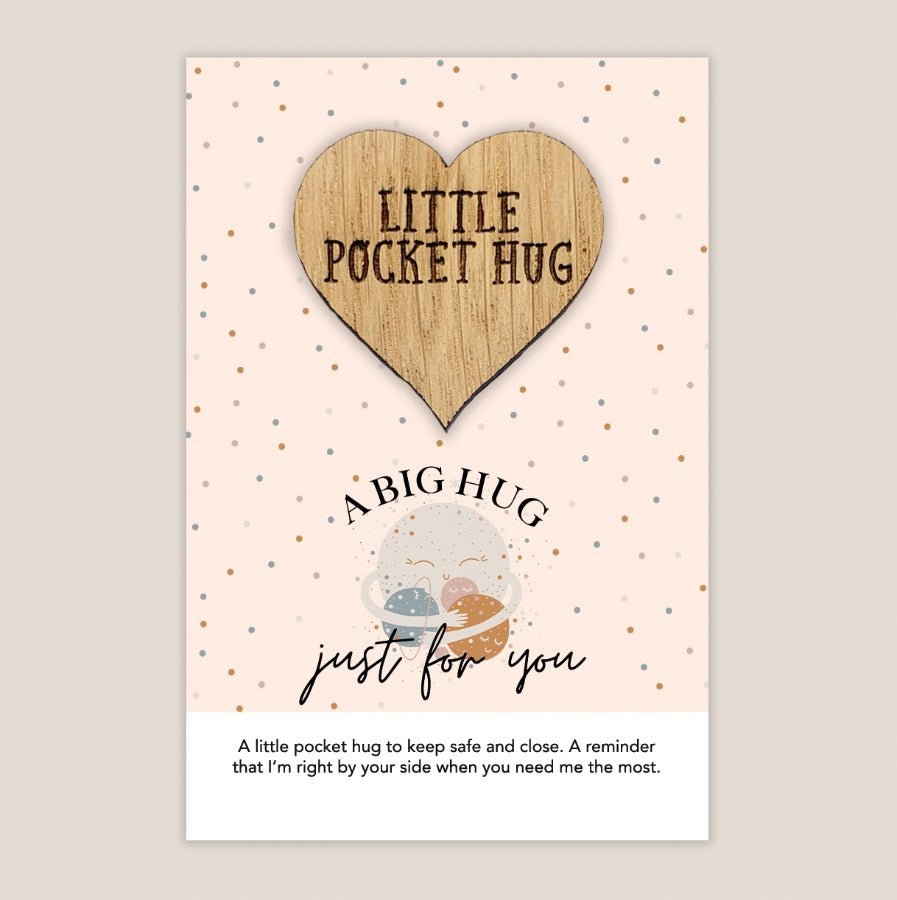 Little Pocket Hug - A Big Hug.....Just For You – Peppy & Sage