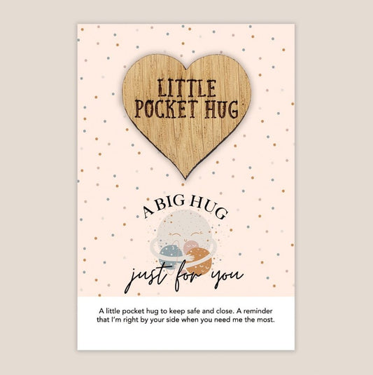 Little Pocket Hug - A Big Hug.....Just For You - Peppy & Sage