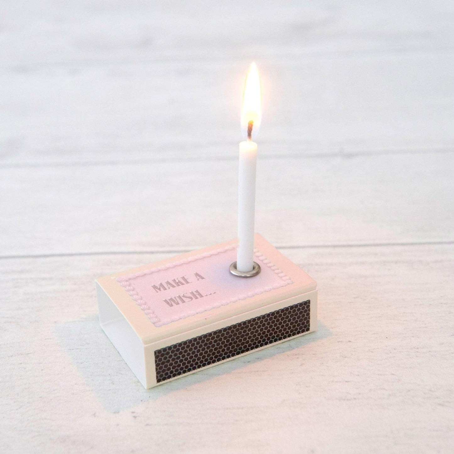 March Birth Flower and Candle Matchbox Gift - Peppy & Sage