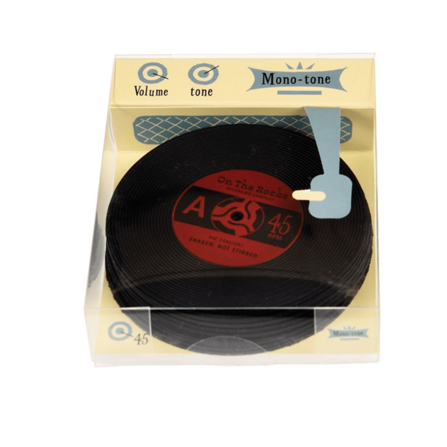Record Coasters Set of 6 - Peppy & Sage