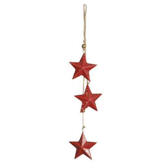 Red Star Hangers 34cm - Peppy & Sage