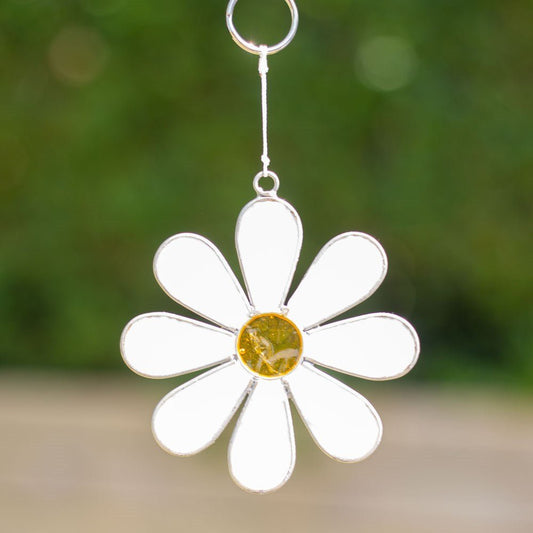 Small Daisy Suncatcher 8cm - Peppy & Sage