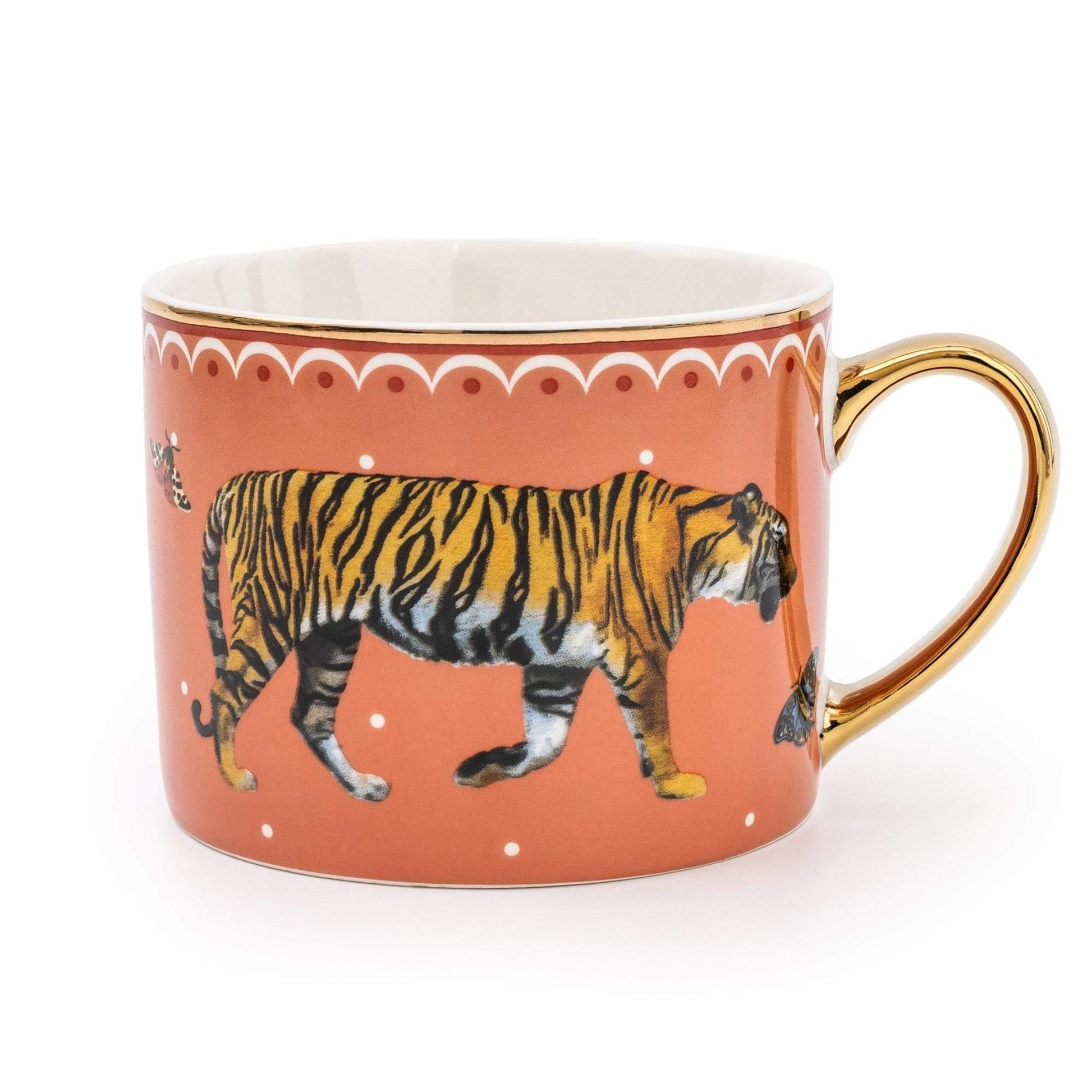 So Stylish Tiger Straight Sided Mug - Peppy & Sage