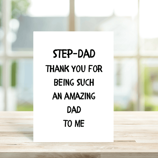 Step-Dad Card - Peppy & Sage