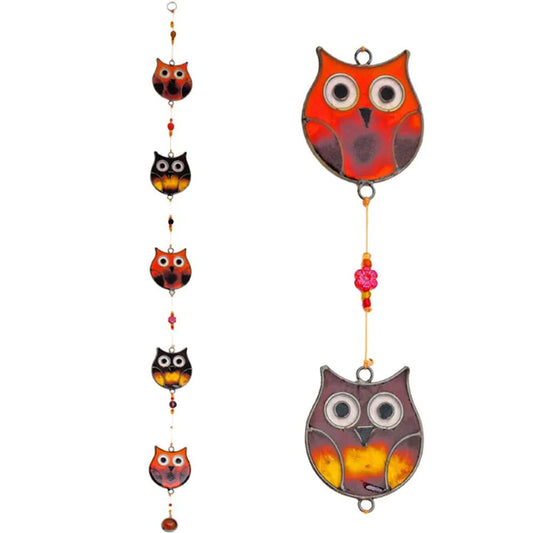 String of Owls Suncatcher - Peppy & Sage