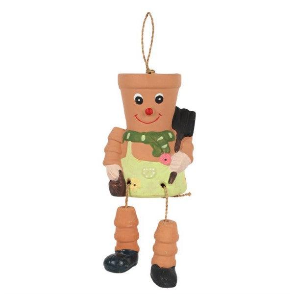 Terracotta Pot Man Planter - Peppy & Sage