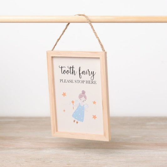 Tooth Fairy Wooden Sign - Peppy & Sage