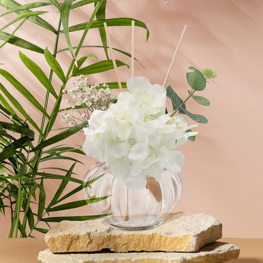 White Hydrangea Reed Diffuser - Peppy & Sage