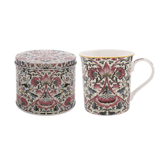 William Morris Lodden Mug In Tin - Peppy & Sage