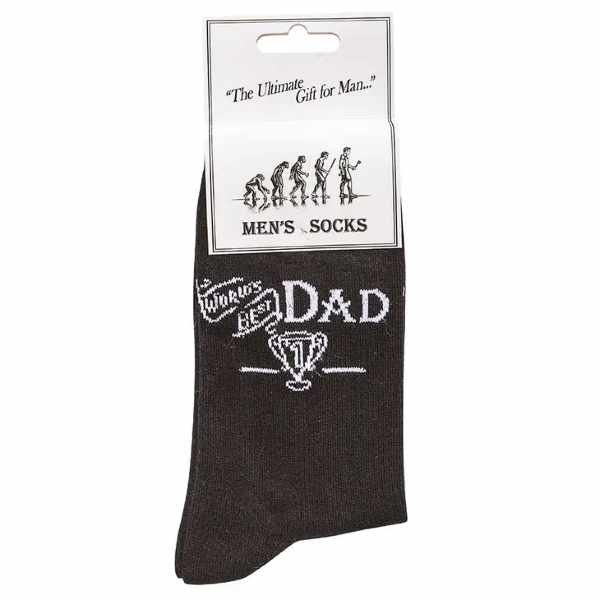 Worlds Best Dad Socks - Peppy & Sage
